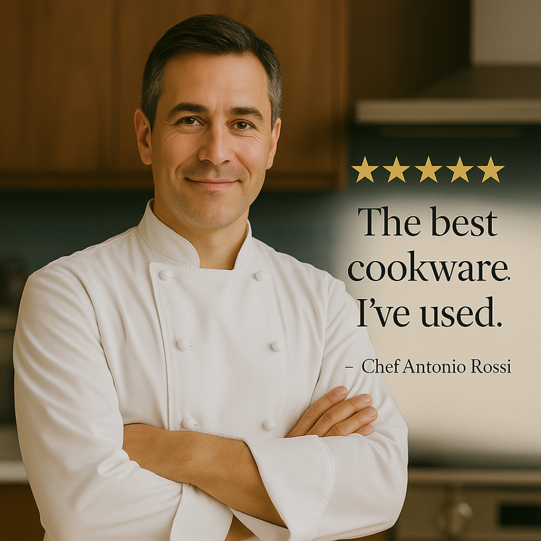 Forge Kitchen Titanium Sauté Pan