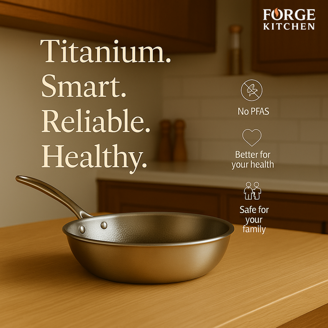 Forge Kitchen Titanium Double Pan Set