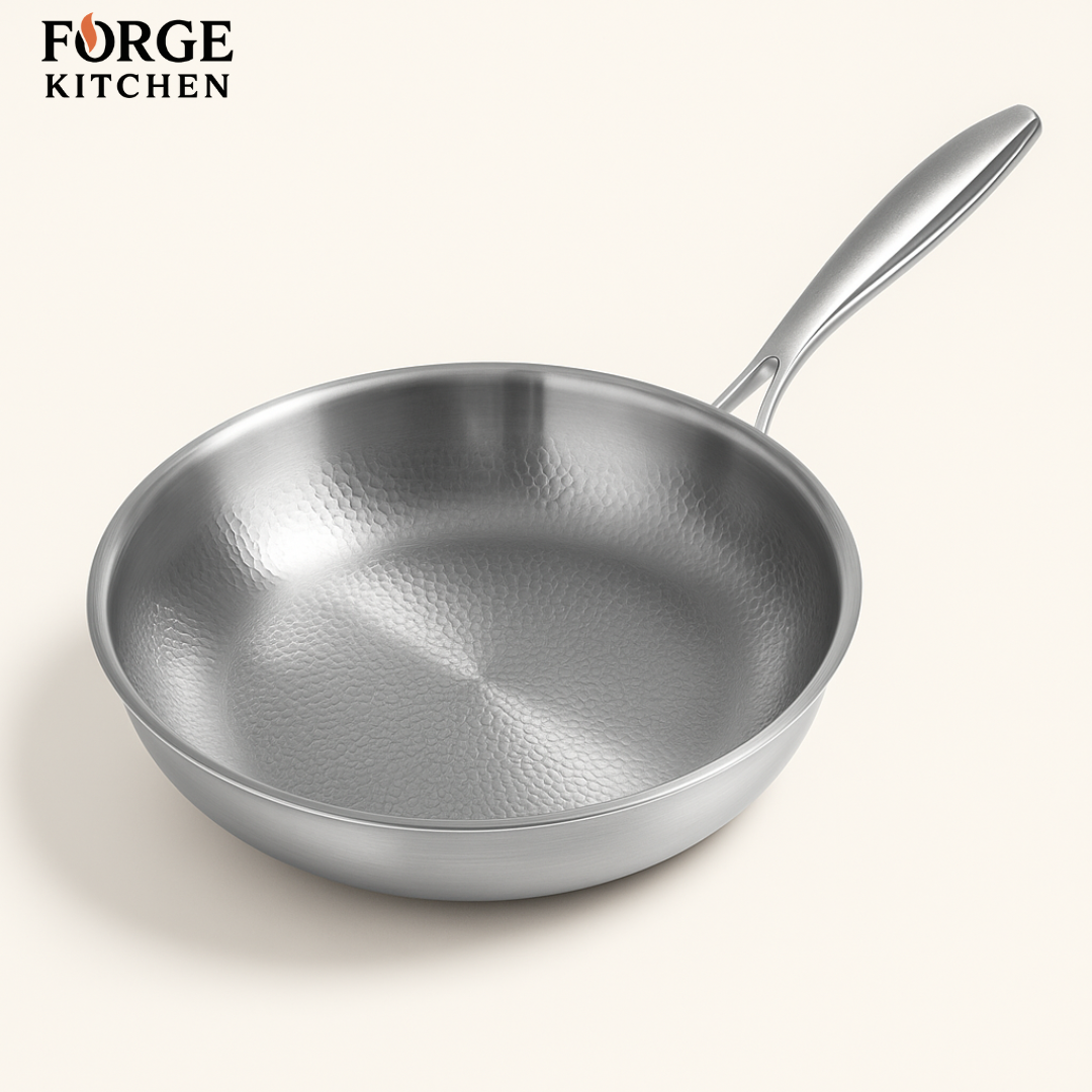 Forge Kitchen Titanium Hammered Pan